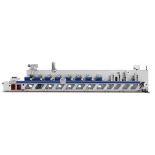 3 color 3 UV flexographic printer mylar film printing machine